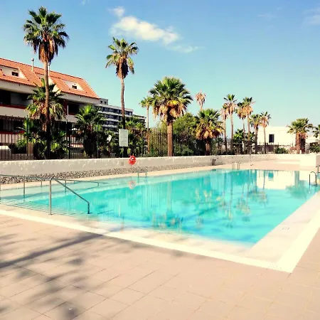 With A Large South-facing Balcony, Sea View And Wifi In Americas Center * Playa de las Americas (Tenerife)